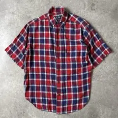 Paul Smith Jeans 半袖BDシャツ チェック柄 M ポールスミスのサムネイル