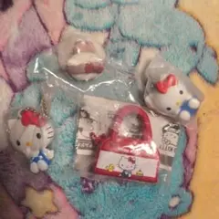 ハローキティ キーホルダーとバッグセット