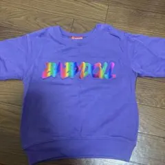 BABYDOLL パープル トレーナー