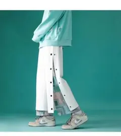 夏 バイカラー ユニセックス 白 黒 ホワイト ブラック セット オーバーサイズ