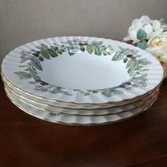 ロイヤルウースター　ラビニアホールケーキプレート28cm 丸 ロイヤルウースター ラビニアホールケーキプレート28cm 丸