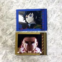 鬼滅の刃 冨岡義勇 悲鳴嶼行冥 コレクションカード