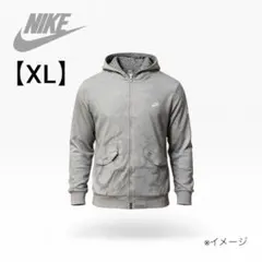【入手困難/XL】NIKE サファリ裏地 ジップパーカー ビーバーワッペン 風車