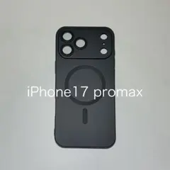 iPhone17promax スマホケース　MagSafe レンズ保護　シンプル
