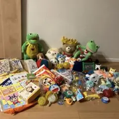 未就学児　男の子　女の子　向け　おもちゃ　ぬいぐるみ　雑貨　セット　70点以上のサムネイル