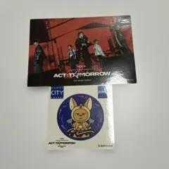 ファンチュン TXT　ステッカー　なんばCITY