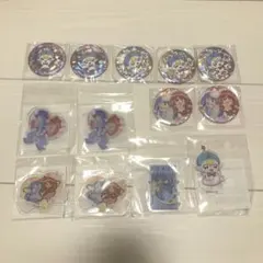 ふしぎ星のふたご姫　缶バッジ　アクスタ　レイン　ファインのサムネイル