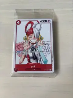 新品未開封☆ワンピースカードゲーム☆ウタ☆プロモカードFILM RED入場者特典
