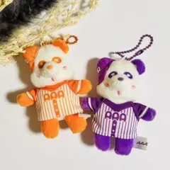 【スピード】 AAA え〜パンダ　マスコットキーホルダー　ぬいぐるみ　西島　宇野