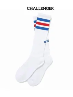 CHALLENGER チャレンジャー　ソックス白黒2足セット CHALLENGER チャレンジャー ソックス白黒2足セット CHALLENGER