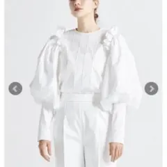 shirocon candy バルーンスリーブ ホワイトシャツ38 2026年最新】shirocon candyの人気アイテム - メルカリ