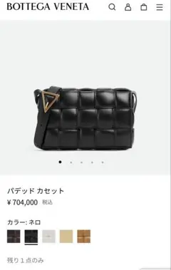 BOTTEGA VENETA パデッドカセット