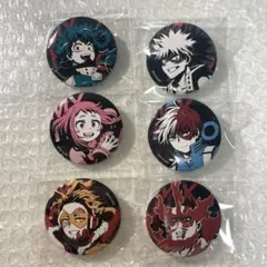 僕のヒーローアカデミア　缶バッジ　ソリッドアートシリーズ　全種セット