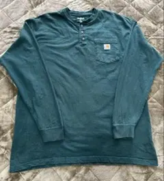 Carhartt 長袖　Tシャツ カットソー L ダークグリーン
