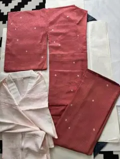 新品未使用〉ツモリチサト生地 呉服屋さんの手縫い仕立て しつけ付き