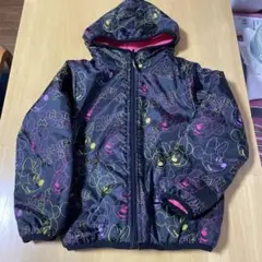 ベビードール・ミニーマウス・フード付き・リバーシブルダウンコート・120。