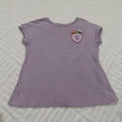 UNIQLO 薄紫 パウパトロール スカイ エベレスト刺繍 Tシャツ 90