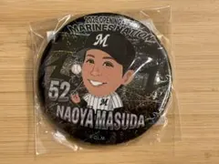 【千葉ロッテマリーンズ】益田直也 ホロ缶バッジ モバガチャ■#52