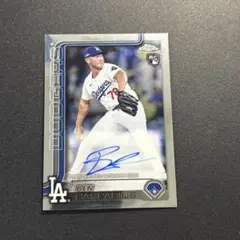 Ben Casparius 2025 Topps Chrome 直筆サイン
