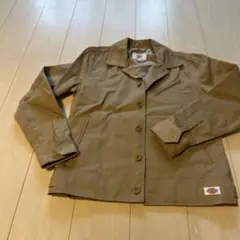 極美品 ディッキーズ　カーキカバーオール　ワークジャケット　サイズL