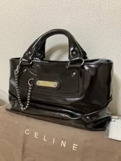 美品】Celine セリーヌ レザー ニューブギー バッグ 袋付 フィービー
