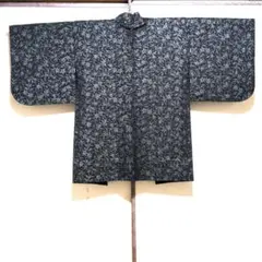 和装　羽織り　黒　ラメ