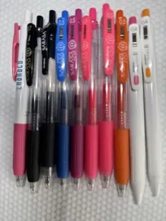 SARASA ボールペン 10本セット 多色　0.5 0.4