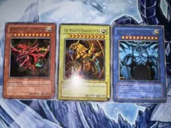 英語版　 三幻神 　オシリス　 オベリスク 　ラー GBI シークレット