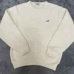 Crocodile クリーム色 ニットセーター M