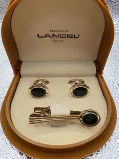 LANCEL PARIS ネクタイピン カフス セットヴィンテージのサムネイル