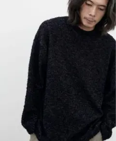 【LIDNM】TWEED KNIT PO SHADE BROWNのサムネイル