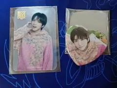 BOYNEXTDOOR カフェ クリア トレカ 缶バッジ ウナク