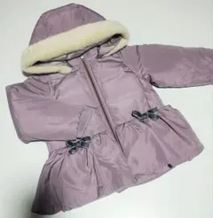 petit main 110 ペプラムダウン入りジャケット