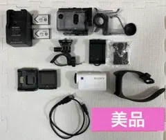 SONY アクションカメラ バッテリーと充電器防水ケースSONY製三脚 