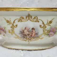 最高峰】フランス エルキューイ ERCUIS シルバートレイ 透かし彫り