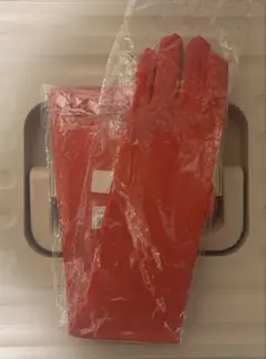 赤 ロングウェディンググローブ　手袋