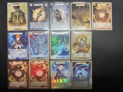 【原神】 七聖召喚　カード　23点セット　等級1 　等級2　等級3 公式正規品