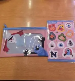 スシロー　スンスン　クリアポーチ&シール