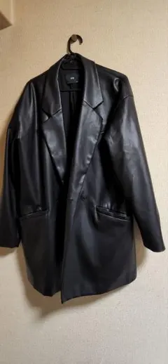 HARE STレザージャコットジャケット ブラック Sサイズ