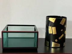 螢籠炭斗　葉蓋水指　2個セット 2026年最新】葉蓋水指の人気アイテム - メルカリ