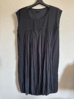 nitca ロングシャツワンピースFサイズ　黒