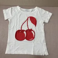 MILK チェリープリント Tシャツ ホワイトのサムネイル