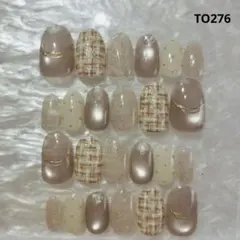 【現品】24枚全サイズマグネット×ニュアンスミラーツイードチェックTO276