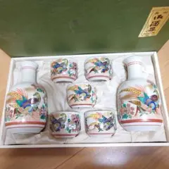 九谷焼 玉竜 十二支 徳利 ぐい呑み セット 古食器 - メルカリ