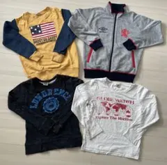 男の子4枚まとめ売り　140cm ダディオダディ　アンブロ F.O.KIDS