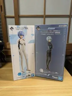 一番くじ エヴァンゲリオン　綾波レイ　アヤナミレイ フィギュア2個セット