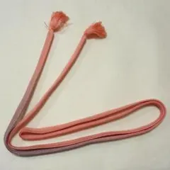 ピンクと紫色のグラデーション　平組　帯締め