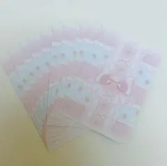 韓国作家 トレカ 台紙 ピンク 12枚