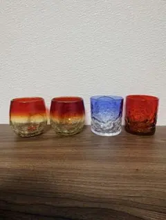 琉球ガラス グラス 4個セット