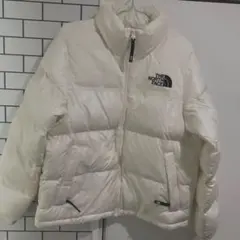 THENORTH FACE 韓国ヌプシL クリーム色 レディースダウンジャケット